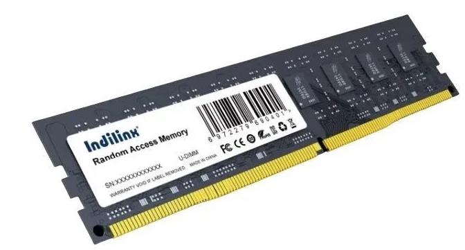 Изображение Оперативная память 4 GB DDR4 Indilinx IND-ID4P26SP04X (21300 МБ/с, 2666 МГц, CL19)