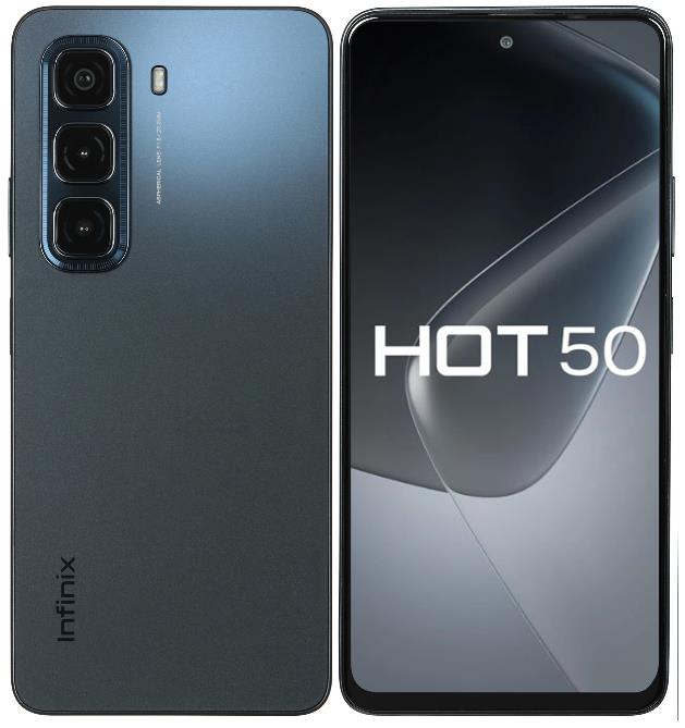 Изображение Смартфон Infinix HOT 50 (256 Гб/6 Гб) черный