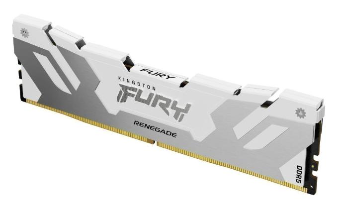 Изображение Оперативная память 16 GB DDR5 Kingston Fury Renegade White (51200 Мб/с, 6400 МГц, CL32)