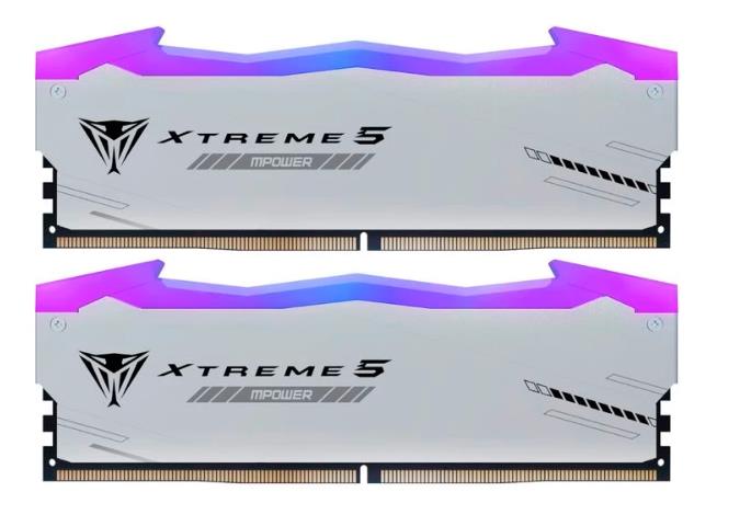 Изображение Оперативная память 2x24 GB DDR5 Patriot Viper Xtreme 5 RGB Mpower (48000 Мб/с, 6000 МГц, CL30)