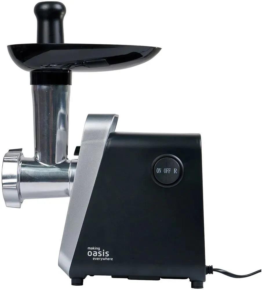 Изображение Мясорубка Oasis MG-LK2 (1800 Вт /1,58 кг/мин/серебристый, черный)