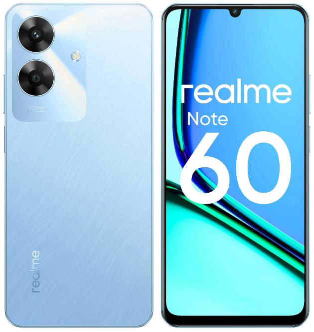 Изображение Смартфон Realme Note 60 (128 Гб/6 Гб) голубой