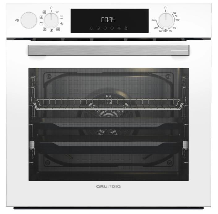 Изображение Духовой шкаф Grundig GEDM12300W (72 л , белый)