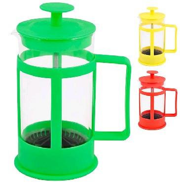 Изображение Френч-пресс Mallony PFP018-350ML чайник/кофейник (950076), 350 мл,ассортимент цветов