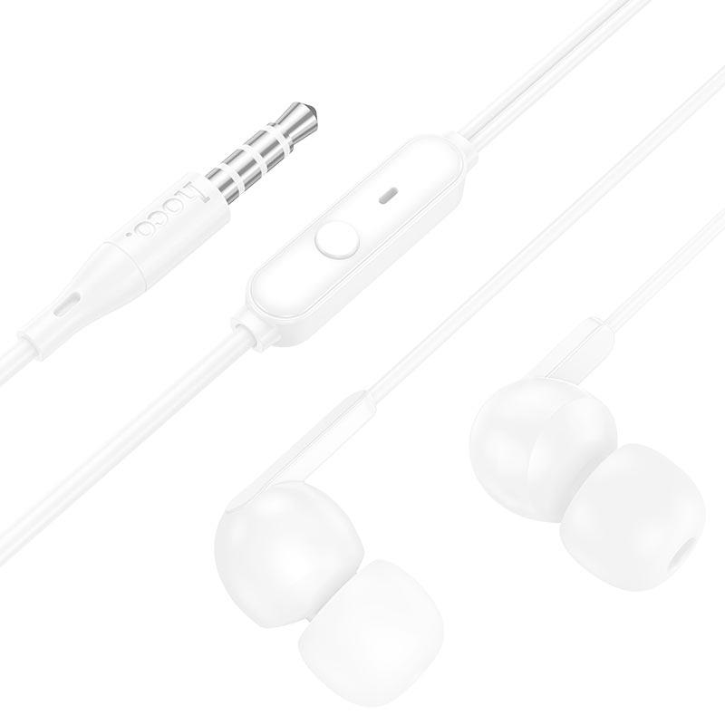 Изображение Наушники Hoco (6942007612777) M124 White белый