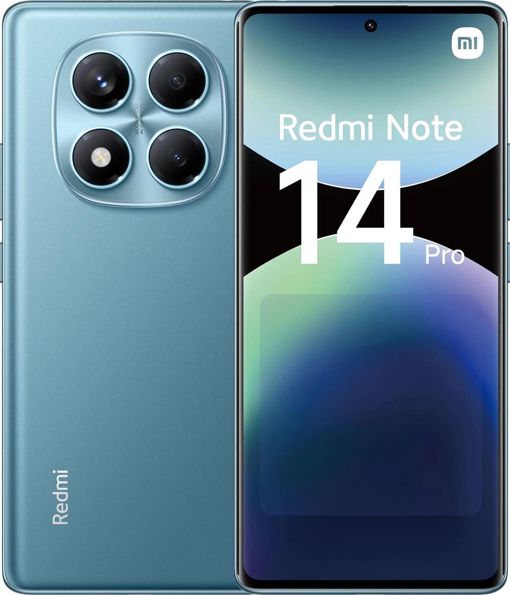 Изображение Смартфон Xiaomi Redmi Note 14 Pro (512 Гб/12 Гб) голубой