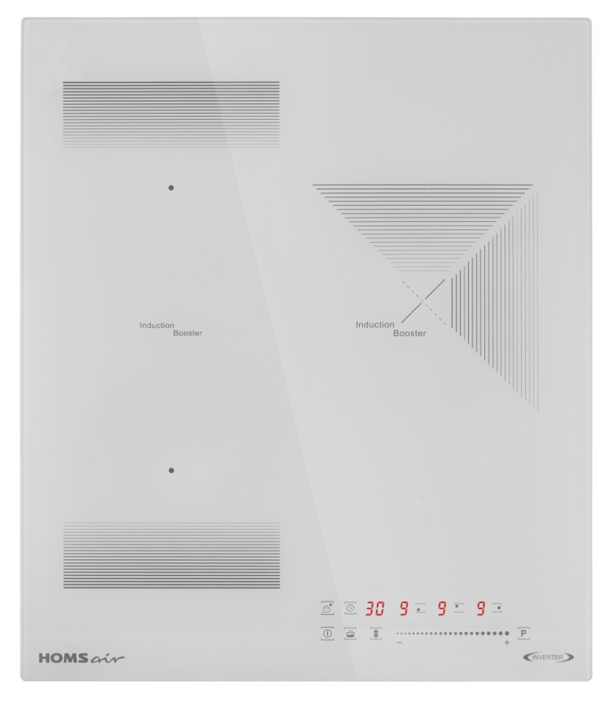 Изображение Варочная панель HOMSair HIC43BWH Inverter (белый)