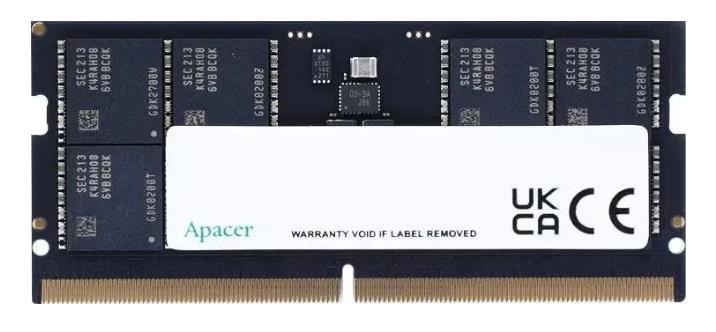 Изображение Оперативная память 16 GB DDR5 Apacer AS16GHB56CVBBGH (44800 Мб/с, 5600 МГц, CL40)
