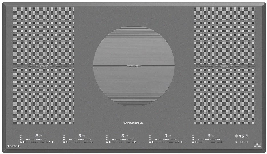 Изображение Варочная панель MAUNFELD CVI905SFLGR Inverter (серый)