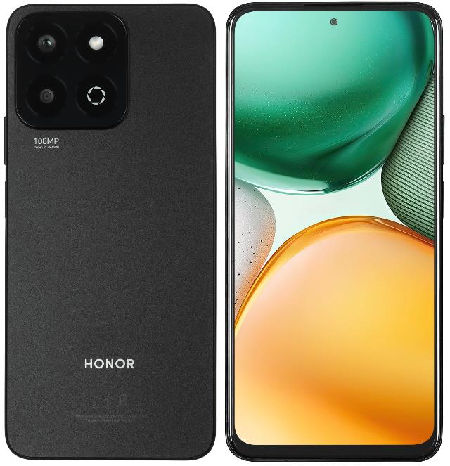 Изображение Смартфон HONOR X7c (256 Гб/8 Гб) черный