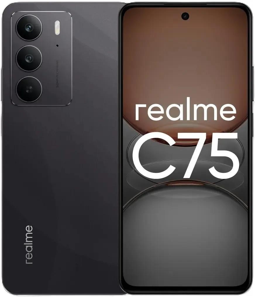 Изображение Смартфон Realme C75 (128 Гб/8 Гб) черный