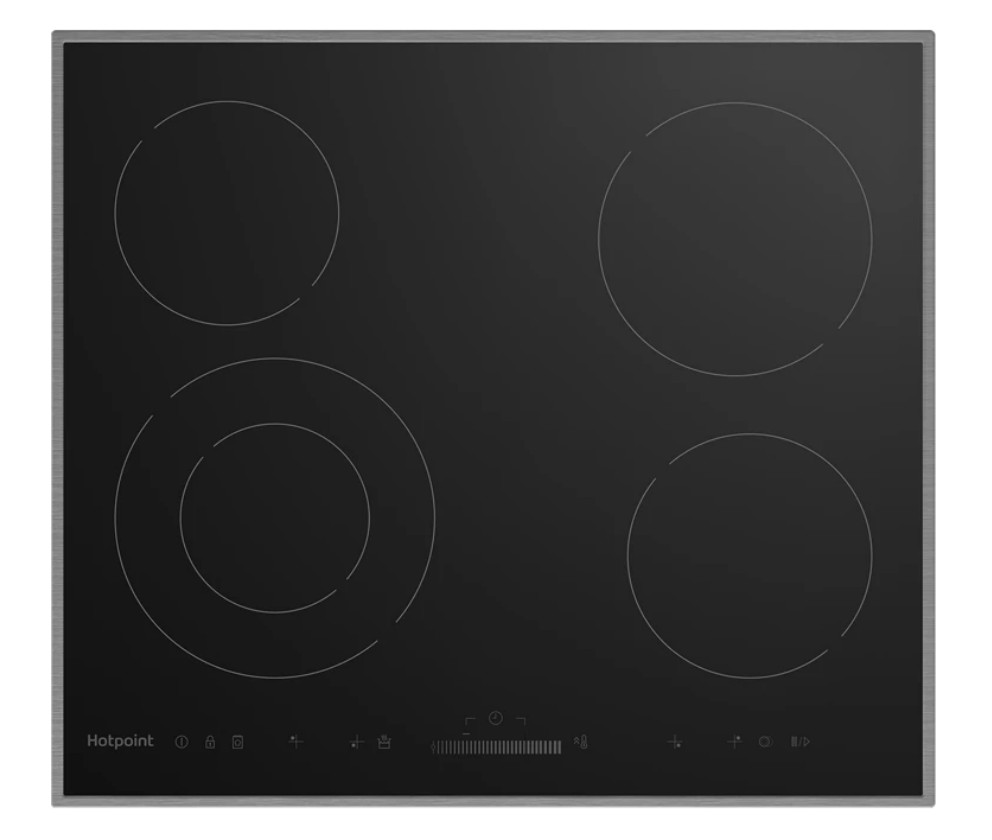 Изображение Варочная панель HOTPOINT HR 6T2 X S (черный)