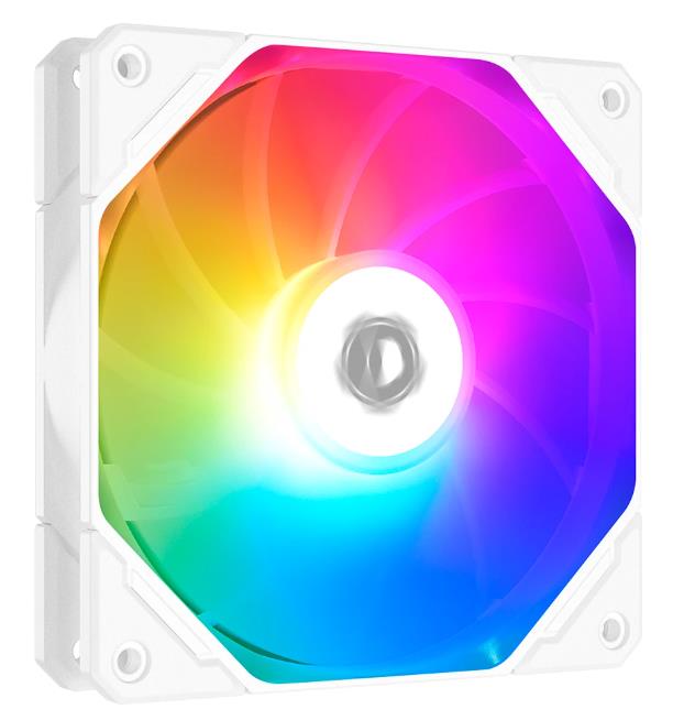 Изображение Вентилятор ID-Cooling TF-12025-PRO-ARGB REVERSE WHITE (1800 об/мин , 120x120x25 мм,4-pin PWM)