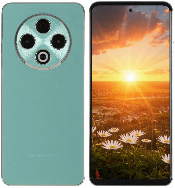 Изображение Смартфон TECNO SPARK 30 (256 Гб/8 Гб) зеленый