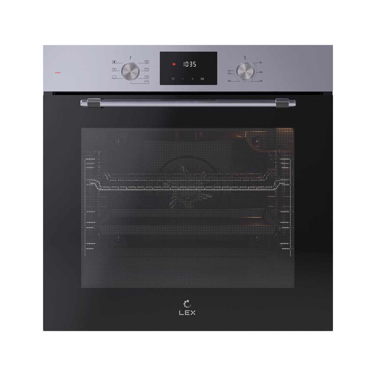 Изображение Духовой шкаф LEX EDP 671 IX MAX (78 л , нержавеющая сталь)