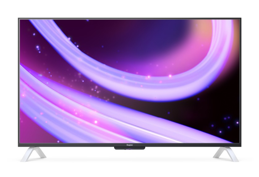 Изображение Телевизор Яндекс ТВ Станция QLED 55 55" HDR, 4K Ultra HD Smart TV черный
