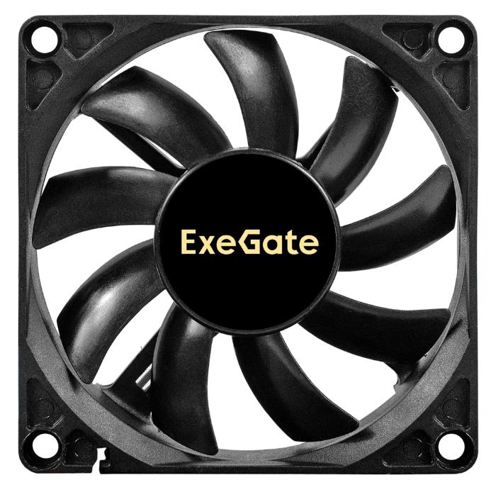 Изображение Вентилятор ExeGate EP08015B3P (2600 об/мин , 80x80x25 мм,3-pin)