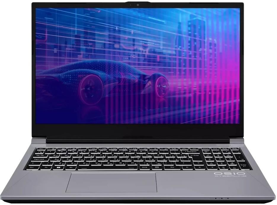 Изображение Ноутбук OSIO CyberLine C150i (Intel 12600H 2700 МГц/ SSD 512 ГБ  /RAM 16 ГБ/ 15.6" 1920x1080/VGA дискретная/ Без ОС) (C150i-001)