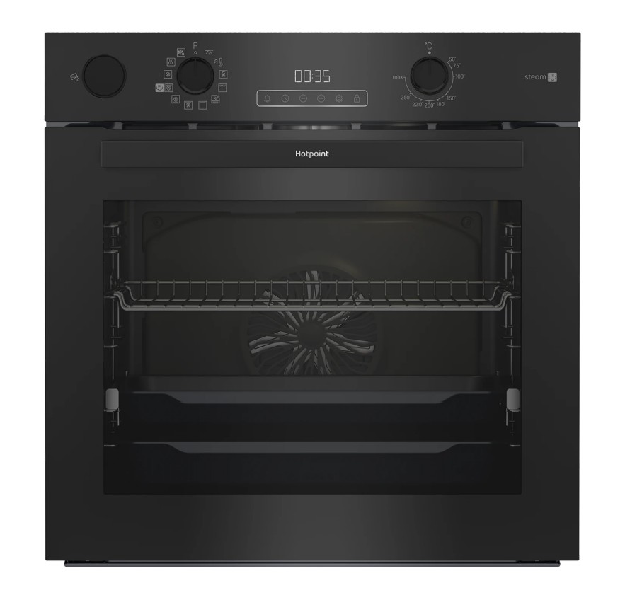 Изображение Духовой шкаф HOTPOINT HSTFD 1232 JS BLG (72 л , чёрный)