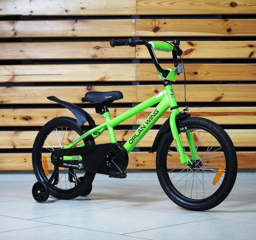 Изображение Велосипед Orlan Wing Nice 14 (зеленый/14 "/)-
