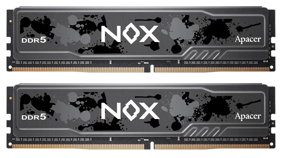 Изображение Оперативная память 2x16 GB DDR5 Apacer NOX Black (51200 Мб/с, 6400 МГц, CL40)