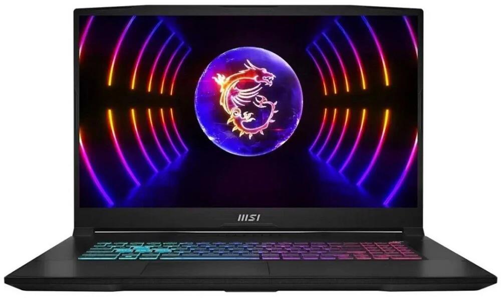 Изображение Ноутбук MSI Katana B12UCR-1466XRU (Intel 12450H 2000 МГц/ SSD 1024 ГБ  /RAM 16 ГБ/ 17.3" 1920x1080/VGA дискретная/ Без ОС) (9S7-17L541-1466)