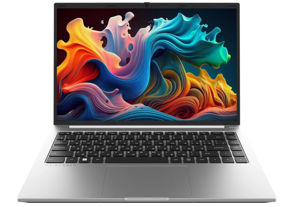 Изображение Ноутбук Maibenben S14B (AMD 6600H 3300 МГц/ SSD 512 ГБ  /RAM 16 ГБ/ 14.5" 3072x1920/VGA встроенная/ Linux) (S14B-R560UMFQSLSRE0)