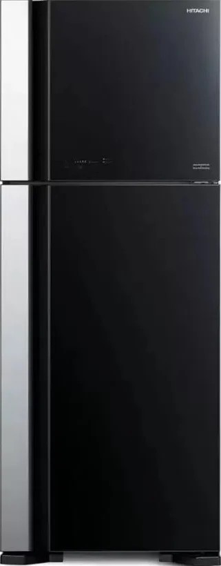 Изображение Холодильник Hitachi HRTN7489DFGBKCS черное стекло (A++,285 кВтч/год)