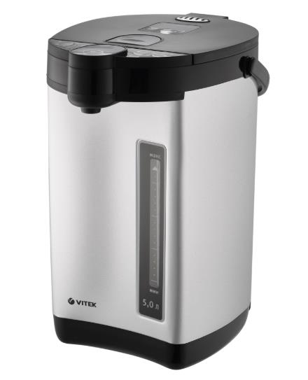 Изображение Термопот VITEK VT-1186 (5 л /1430 Вт /черный, серебристый)