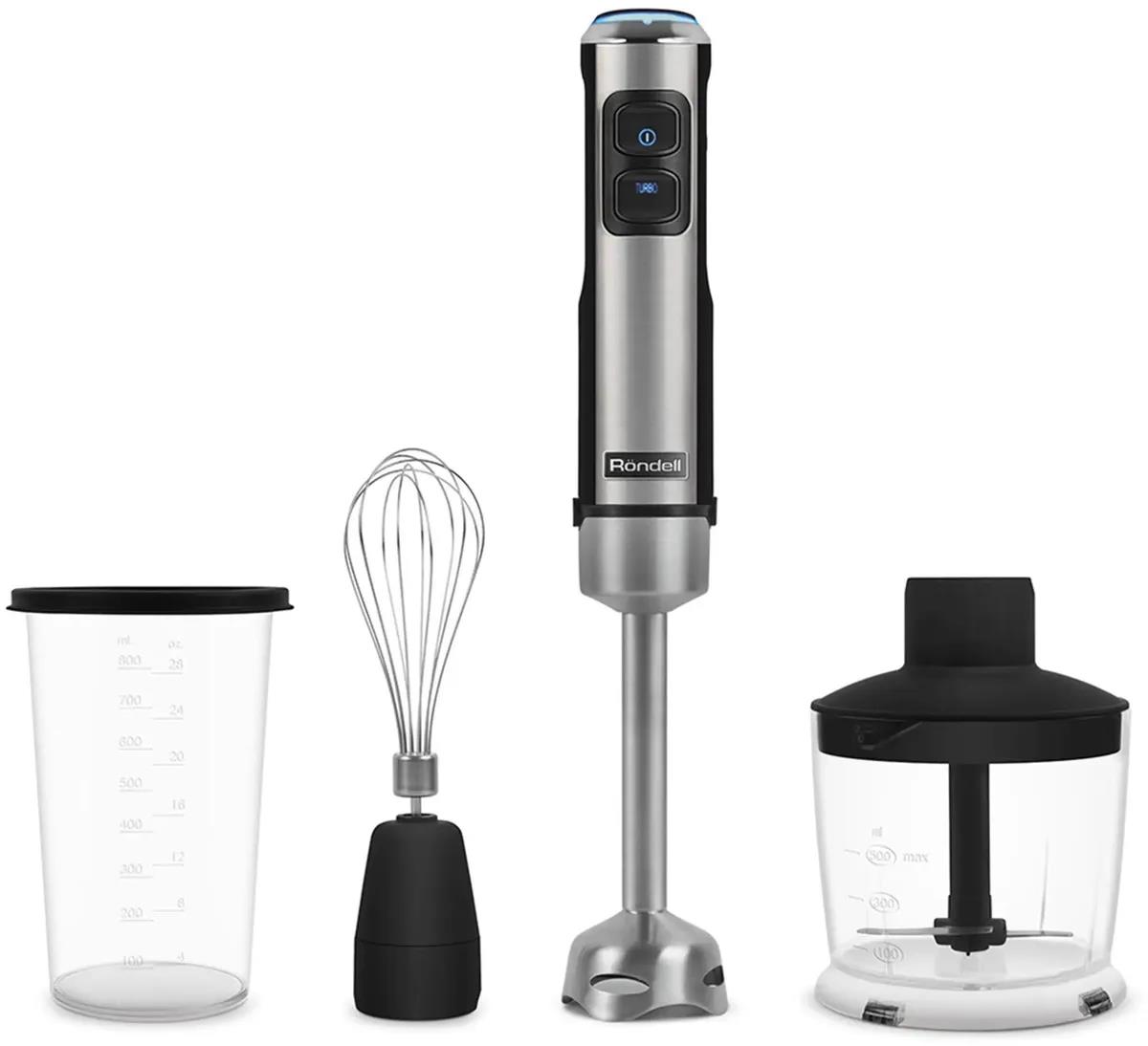 Изображение Блендер Rondell RDE-1300 (погружной/1200 Вт/серебристый)