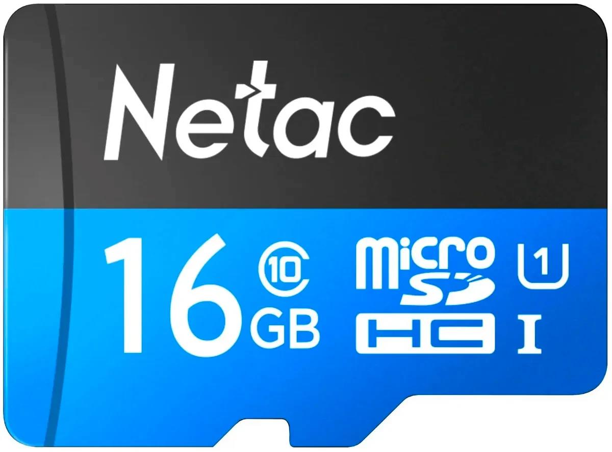 Изображение Карта памяти NETAC MicroSDHC P500 Ultra Class 10 16 Гб  NT02P500ULT-016G-S