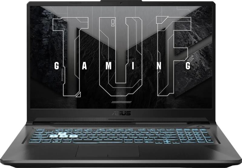 Изображение Ноутбук Asus TUF Gaming A17 FA706NFR-HX041 (AMD 7435HS 3100 МГц/ SSD 1024 ГБ  /RAM 16 ГБ/ 17.3" 1920x1080/VGA дискретная/ DOS) (90NR0JW5-M001S0)