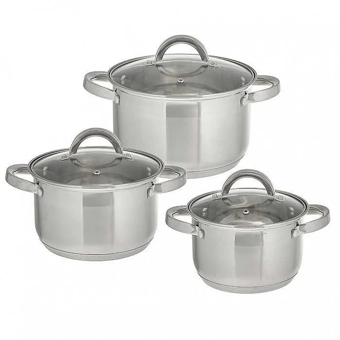 Изображение Набор кастрюль Webber BE-627/6 ()