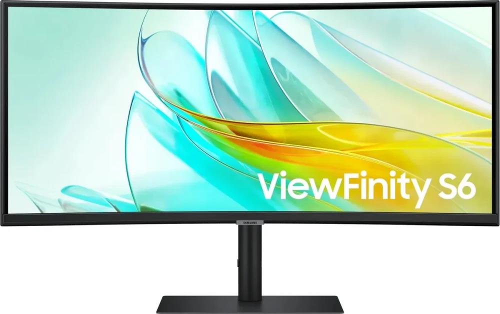 Изображение Монитор Samsung S34C650UAIXCI ViewFinity S6 S65UC (34 "/3440x1440/TFT *VA)