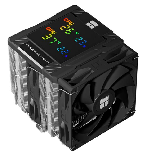 Изображение Кулер для процессора Thermalright Peerless Assassin 120 Digital Black (AM4, LGA1150/1151/1155/S1156, LGA 1200, LGA 1700, AM5, LGA1851)2 шт