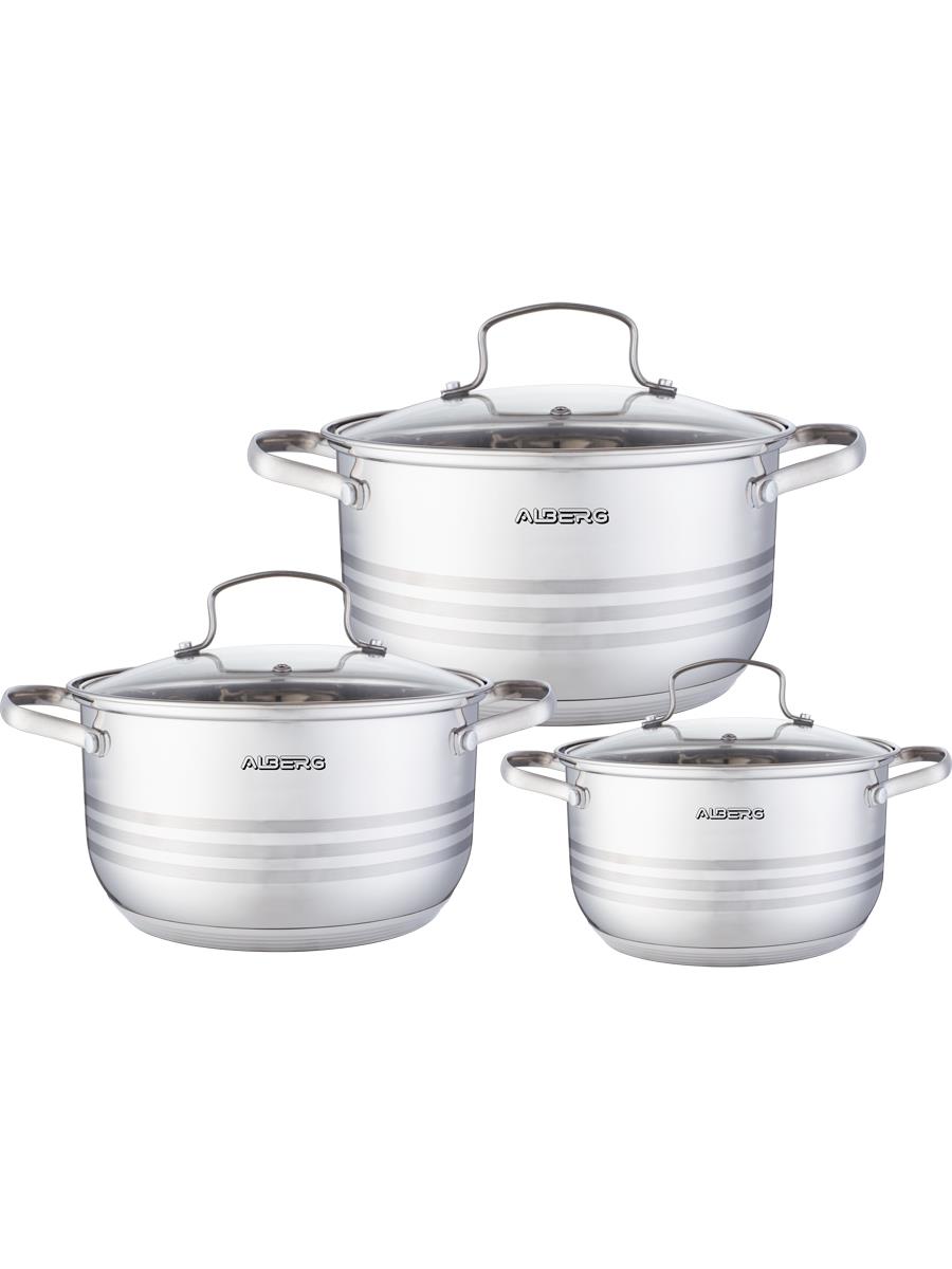 Изображение Набор кастрюль Alberg AL-2011 ()