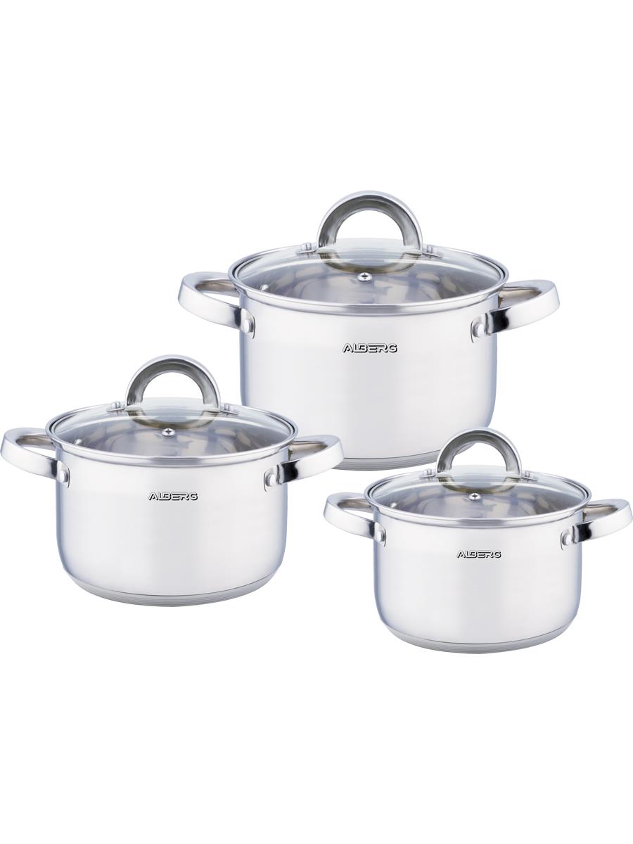 Изображение Набор кастрюль Alberg AL-2018 ()