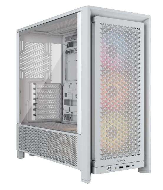 Изображение Корпус Corsair RS ARGB White (mATX, ATX, Mini-ITX, EATX, белый, без БП)/(CC-9011297-WW)