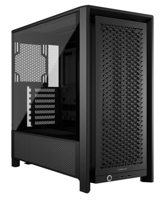 Изображение Корпус Corsair Frame 4000D Black (mATX, ATX, Mini-ITX, EATX, черный, без БП)/(CC-9011290-WW)
