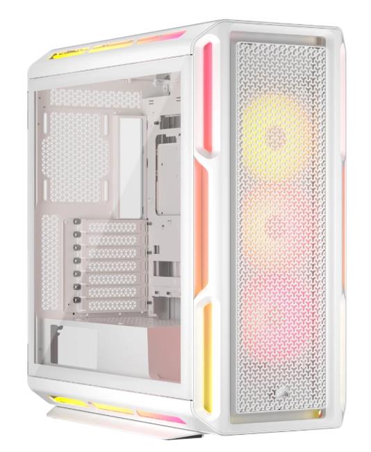 Изображение Корпус Corsair iCUE Link 5000T LX RGB White (mATX, ATX, Mini-ITX, EATX, белый, без БП)/(CC-9011299-WW)