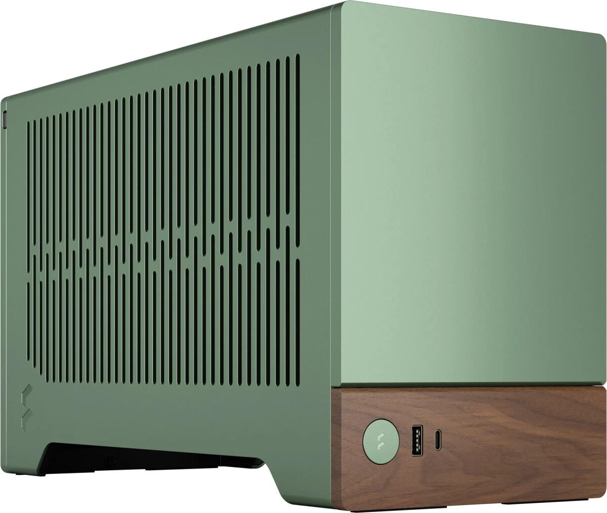 Изображение Корпус Fractal Design Terra Jade (Mini-ITX, зелёный, без БП)/(FD-C-TER1N-03)