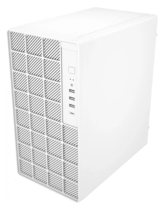 Изображение Корпус Digma DCC-MN304 White (mATX, Mini-ITX, белый, без БП)/(DCC-MN304WH)