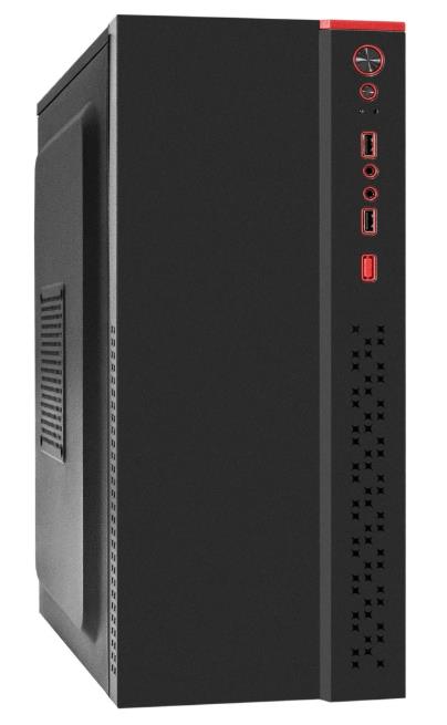 Изображение Корпус ExeGate AA-443U-AA450 450W Black (mATX, Mini-ITX, черный, 450 Вт)/(EX298142RUS)