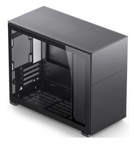 Изображение Корпус Jonsbo D31 STD Black (mATX, Mini-ITX, Mini-DTX, черный, без БП)/(D31 STD Black)