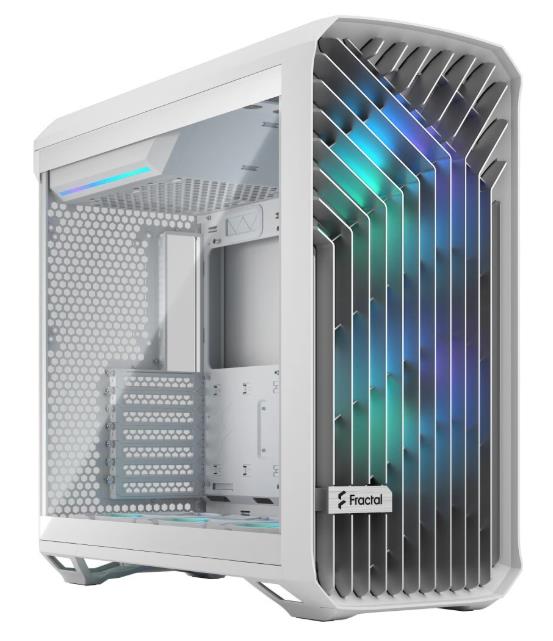Изображение Корпус Fractal Design Torrent RGB White TG Clear Tint (mATX, ATX, Mini-ITX, EATX, белый, без БП)/(FD-C-TOR1A-07)