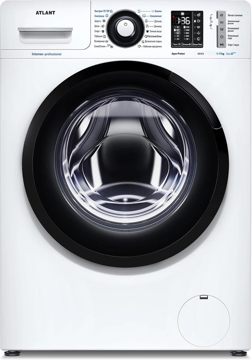 Изображение Стиральная машина Атлант СМА 70У1213-02, белый (фронтальная, 7 кг, 1200 об/мин )
