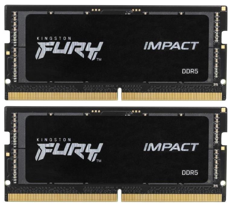 Изображение Оперативная память 2x32 GB DDR5 Kingston Fury Impact (44800 Мб/с, 5600 МГц, CL40)
