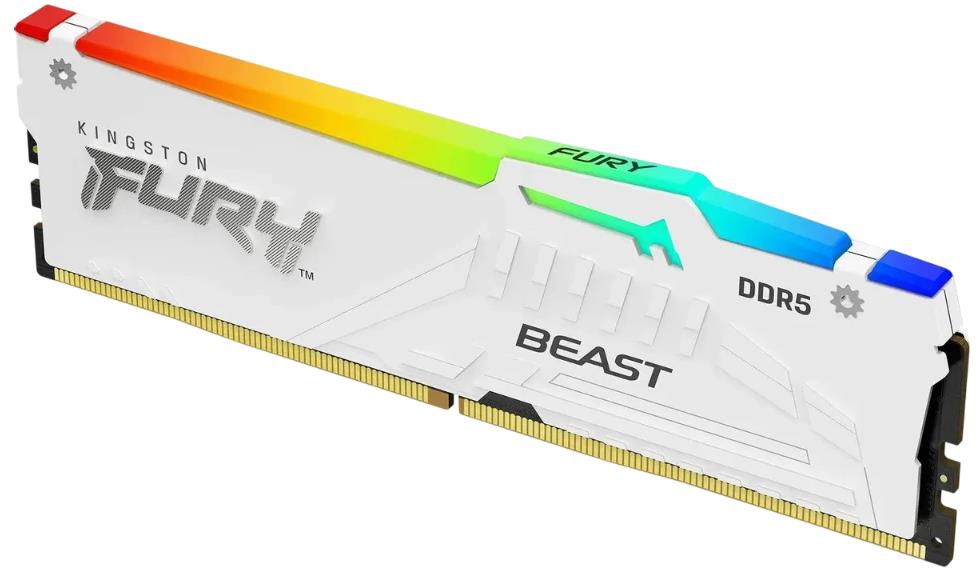 Изображение Оперативная память 16 GB DDR5 Kingston Fury Beast RGB (48000 Мб/с, 6000 МГц, CL30)