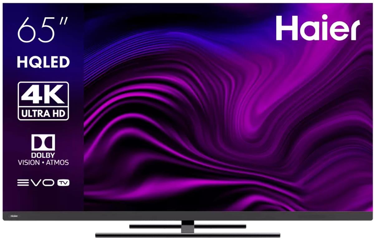 Изображение Телевизор Haier 65 Smart TV AX Pro 65" HDR, 4K Ultra HD Smart TV черный