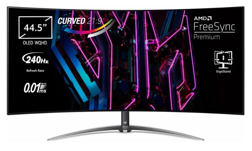 Изображение Монитор Acer X45bmiiphuzx Predator (44,75 "/3440x1440/OLED)